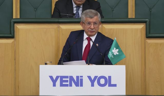 Gelecek Partisi Genel Başkanı Davutoğlu:  "Devletin dini adalettir"