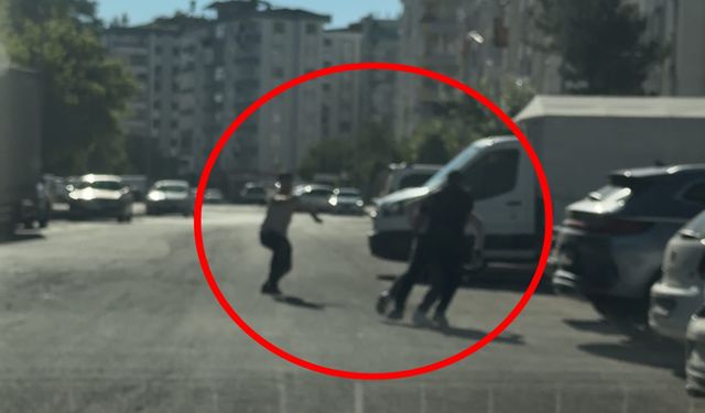 Diyarbakır'da 2 grup arasında silahlı kavga kamerada; 2'si ağır 3 yaralı