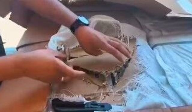 Mersin Limanı’na gelen Pakistan çıkışlı konteynerde dev vurgun