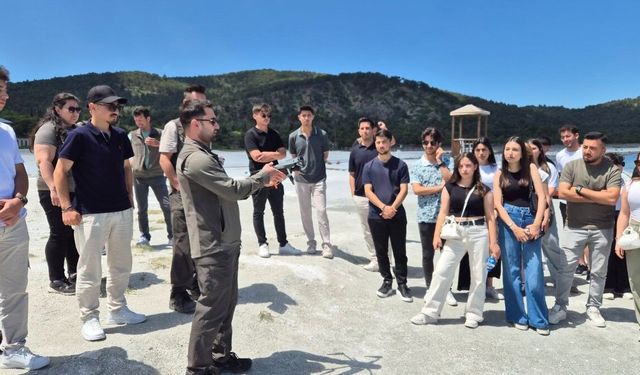 Korunan alanların geleceği için Salda Gölü’nde önemli çalışma