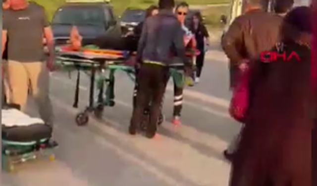 Tarım işçilerini taşıyan minibüs devrildi