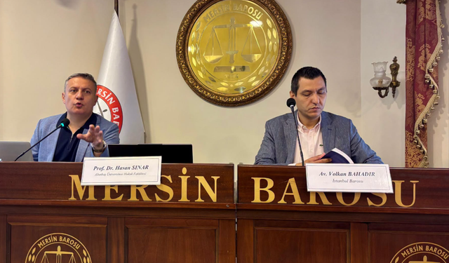 Mersin Barosu'ndan yasa dışı bahis ve kara paraya karşı eğitim