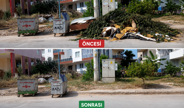Çiftlikköy'deki soruna belediye ekiplerinden hızlı müdahale