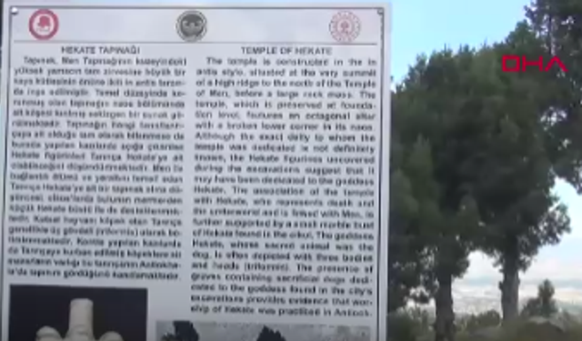 Anadolu'nun İkinci Hekate Tapınağı Isparta'da belgelendi