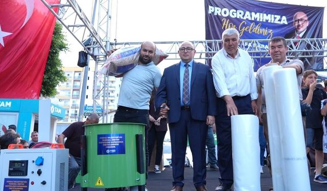 Erdemli Belediyesinden tarıma büyük destek