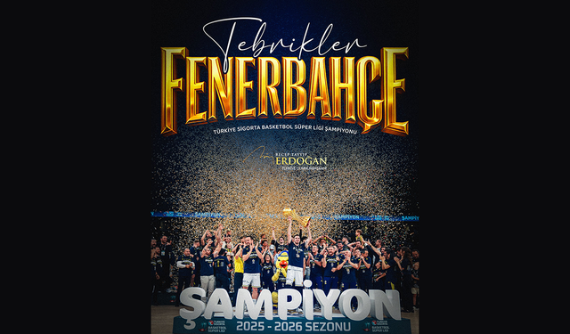 Cumhurbaşkanı Erdoğan’dan Fenerbahçe’ye tebrik mesajı