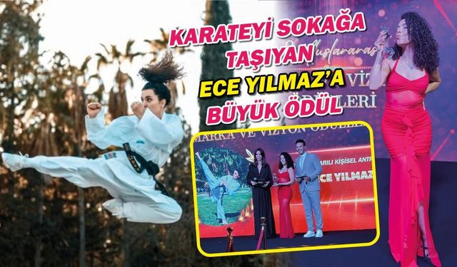 Mersin’in gururu: Ece Yılmaz "Yılın En Başarılı Kişisel Antrenörü" seçildi