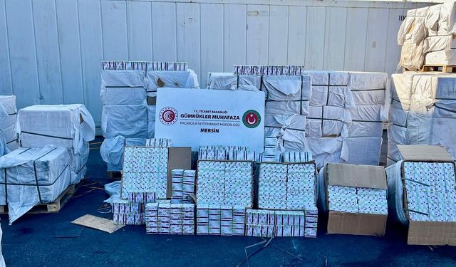 Mersin Limanı’nda 4 milyarlık kaçak ilaç operasyonu
