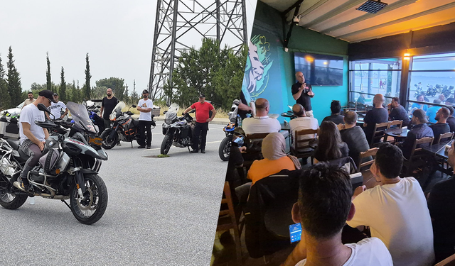 Motosiklet tutkunları “Motosiklet İleri Sürüş Master Eğitimi” programında buluştu