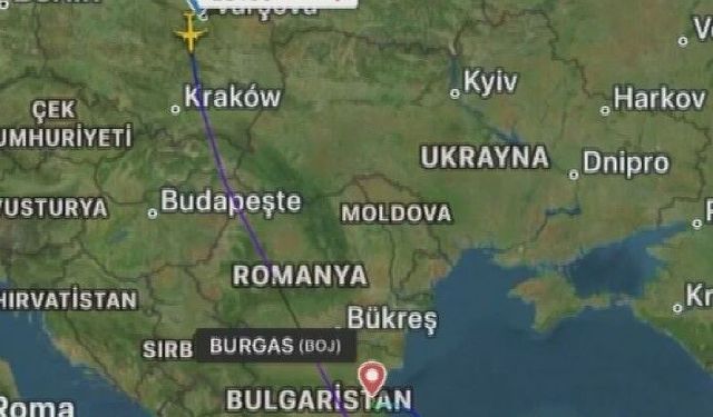 Pilot, uçak kaçırılma ikazı yayınladı; Türk Hava Sahası’nda 2 adet F-16 savaş uçağı eşlik etti
