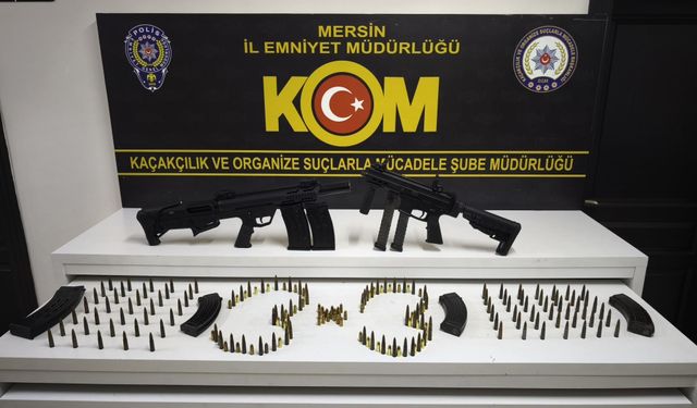 Mersin’de organize suç örgütüne yönelik operasyon