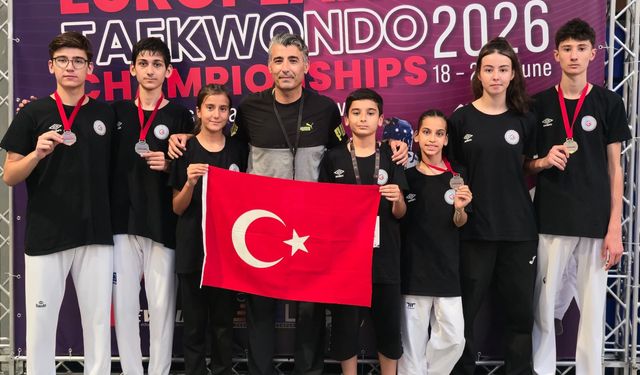 Mersinli tekvandocular Saraybosna’da Türkiye’yi gururlandırdı