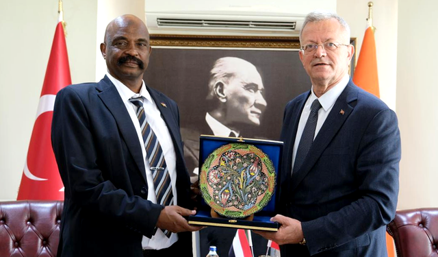 Sudan Heyetinden Mersin OSB’ye iş birliği ziyareti