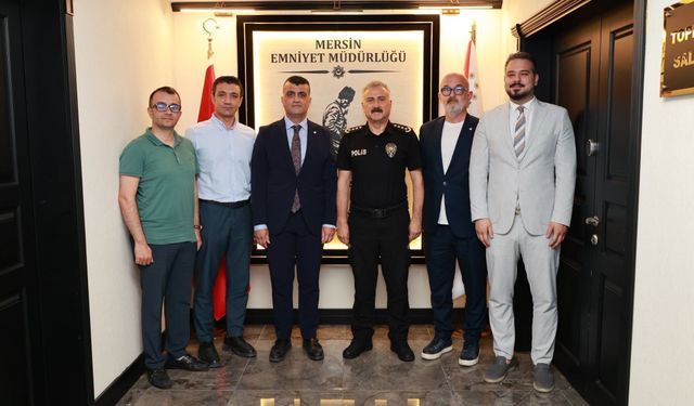 Baro yönetiminden Emniyet Müdürü Aktaş’a ziyaret
