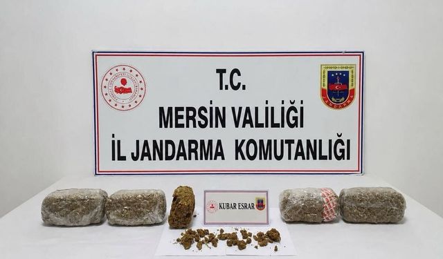 Mersin Jandarmasından zehir tacirlerine darbe