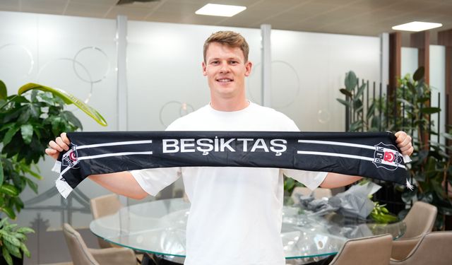 Alexander Nübel ve Doğan Alemdar Beşiktaş için İstanbul’da