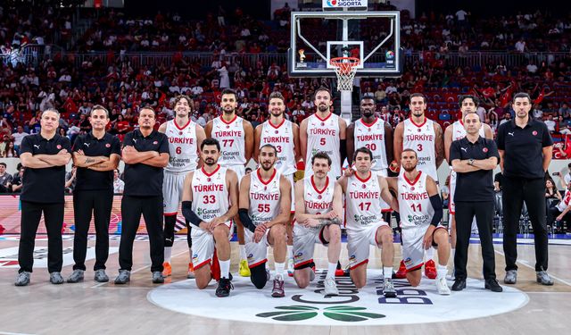 A Milli Basketbol Takımı, grubu namağlup lider tamamladı