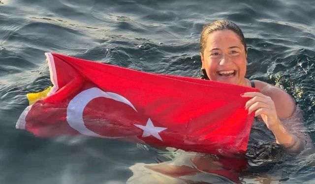 Türk yüzücü Tsugaru Kanalı'nı fethetti