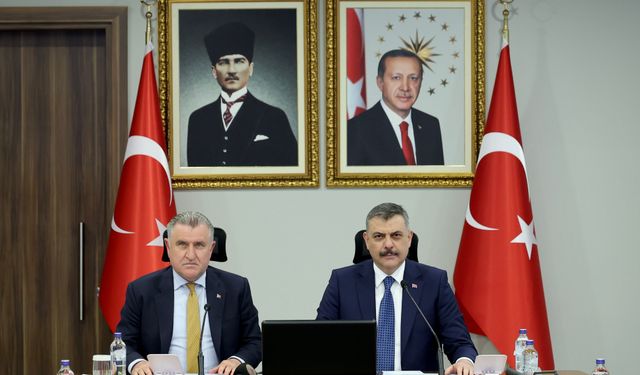 Bakanlar Çiftçi ile Bak, Spor Güvenliği Toplantısı’nı gerçekleştirdi