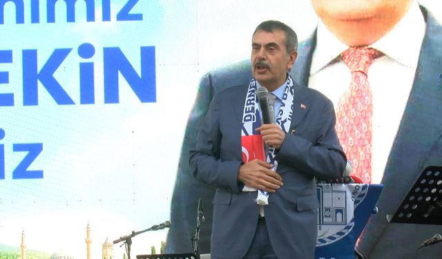 Bakan Tekin: Topluma çimento vazifesi gören sivil toplum örgütlerimiz var