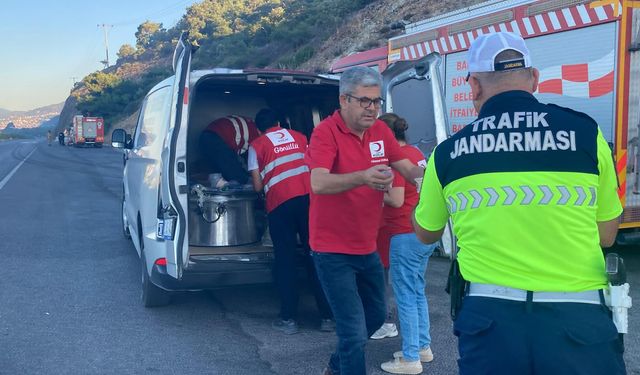 Balıkesir yangınının ikinci günü
