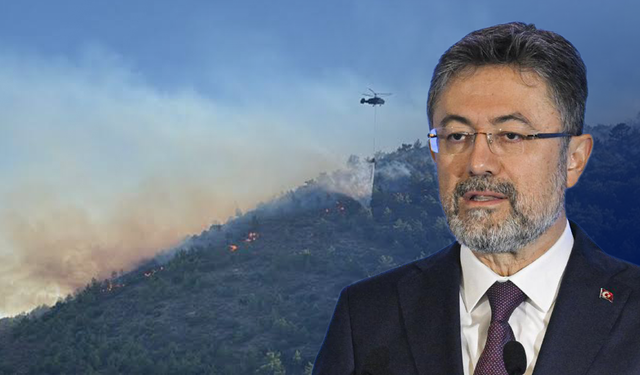 Bakan Yumaklı, orman yangınlarına ilişkin son durumu paylaştı