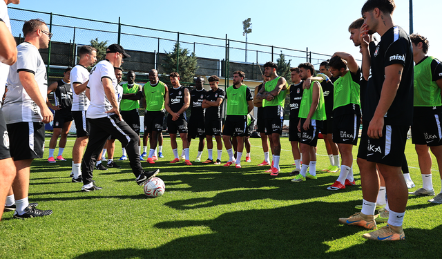 Beşiktaş, Midtjylland maçının hazırlıklarına devam etti