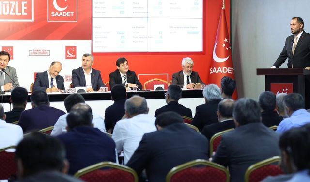 Mersin Saadet Partisinde yüzde 360’lık rekor üye kaydı