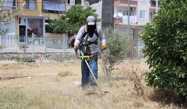 Toroslar 67 mahallede yaz bakımına devam ediyor