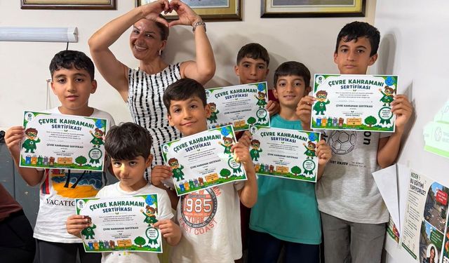 Hamidiye'de çocuklara çevre bilinci eğitimi