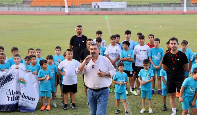 Geleceğin yıldızları sahaya çıktı