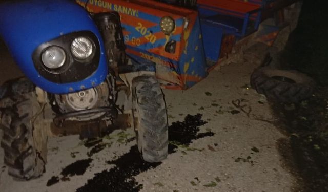 Patpat kazasında yaşlı adam can verdi