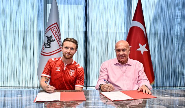 Samsunspor, Elliot Watt ile 4 yıllık sözleşme imzaladı