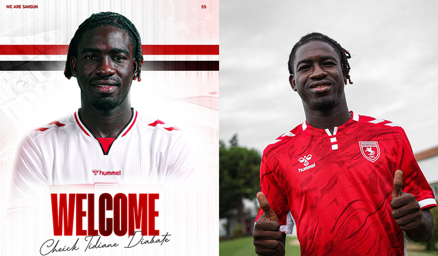 Samsunspor, Cheick Tidiane Diabate ile sözleşme imzaladı