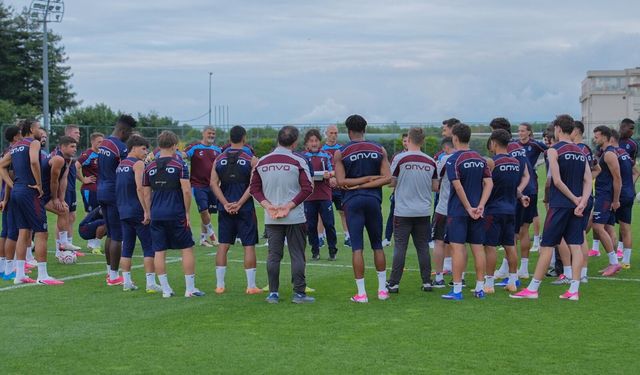 Trabzonspor kuvvet çalıştı
