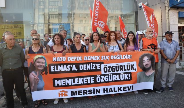 Mersin Halkevi NATO Zirvesi protestosu açıklaması:  NATO defol demek suç değildir
