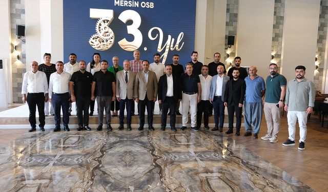 AK Parti Milletvekili Ali Kıratlı’dan Mersin OSB’ye ziyaret