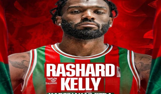 Karşıyaka'nın yeni yabancısı Rashard Kelly