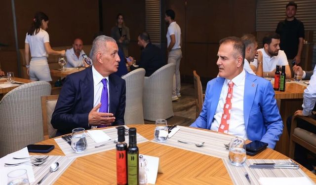TFF Başkanı Hacıosmanoğlu ve 1'inci Lig kulüpleri Bodrum'da buluştu