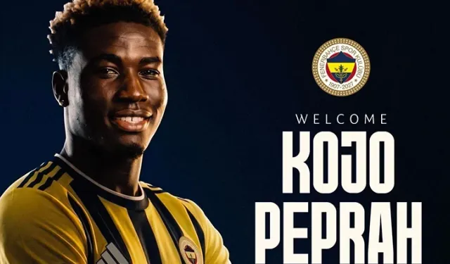 Fenerbahçe, Kojo Peprah Oppong transferini açıkladı