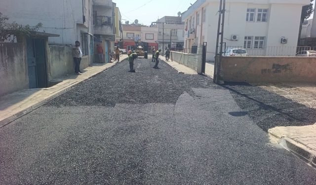 Akdeniz'de yol bakım ve onarım çalışmaları hız kazandı
