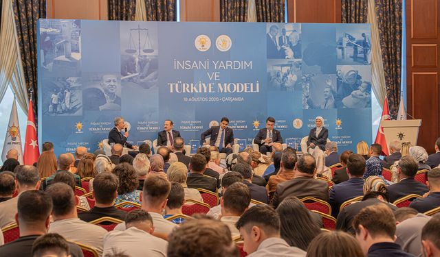 AK Parti'de 'İnsani Yardım ve Türkiye Modeli' programı
