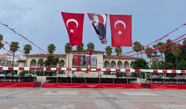 Mersin’de 30 Ağustos hazırlıkları başladı