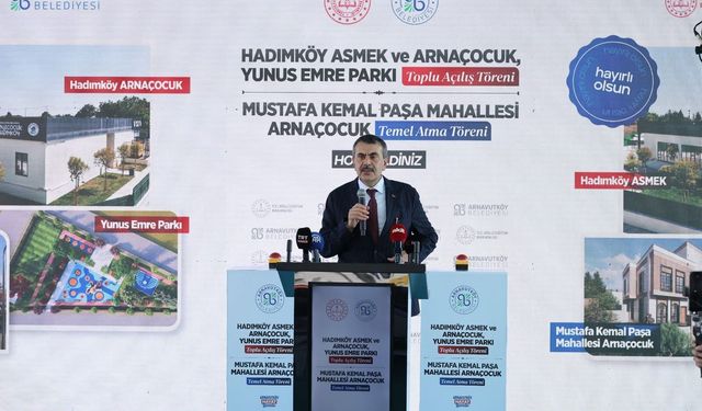 Bakan Tekin: Kim eğitim kurumu yapmak istiyorsa anayasal olarak bizimle birlikte çalışmak zorundadır