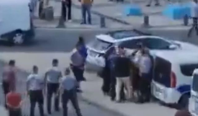 3 kişiyi darbeden taksici ve arkadaşı yakalandı