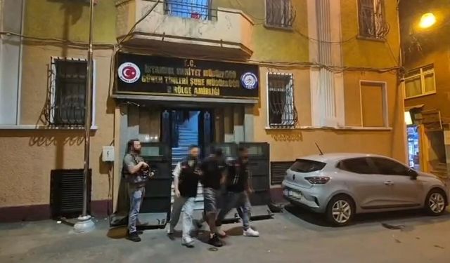 Beyoğlu'nda 3 ayrı hırsızlık olayının şüphelisi tutuklandı