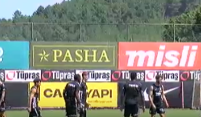 Beşiktaş, Hradec Kralove maçının hazırlıklarını tamamladı