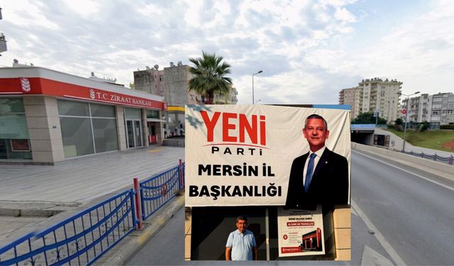 YENİ Parti Mersin İl Başkanlığının adresi belli oldu