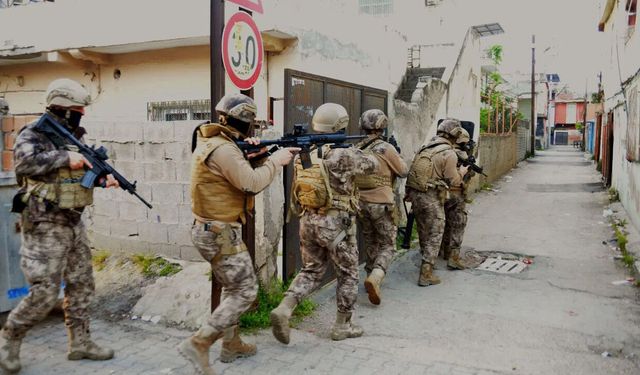 Mersin’de Daltonlar suç örgütü operasyonu: 6 şüpheli tutuklandı
