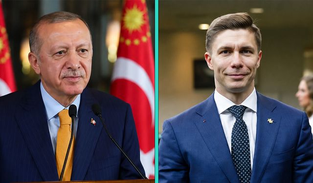 Cumhurbaşkanı Erdoğan, Litvanya Başbakanı Sinkevicius ile görüştü